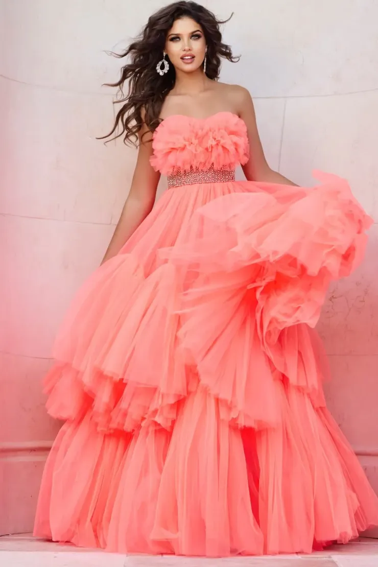 Jovani Style #38299 #0 default frontface vertical picture