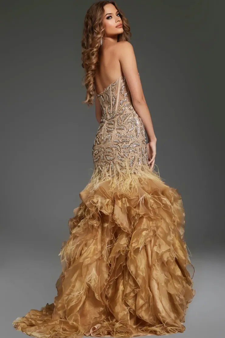 Jovani Style #39712 #3 backface vertical picture