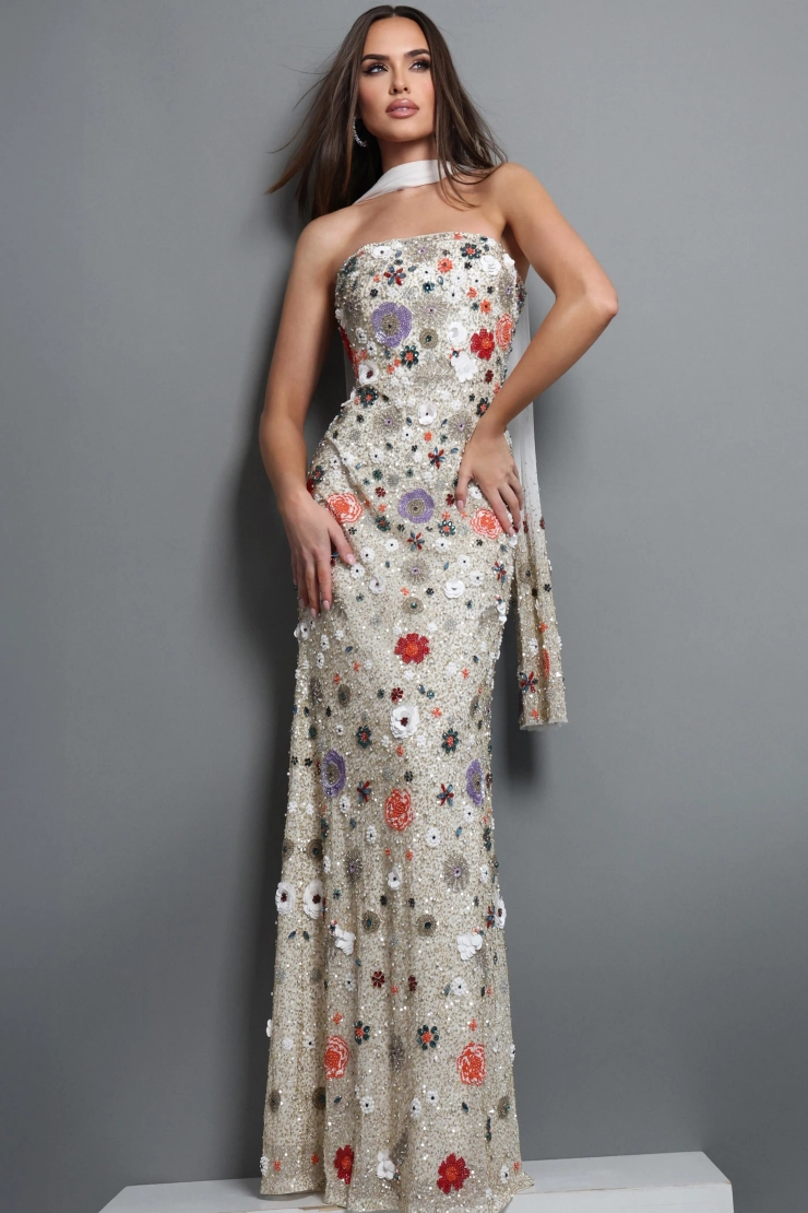 Jovani Style #48587 #1 frontface vertical picture