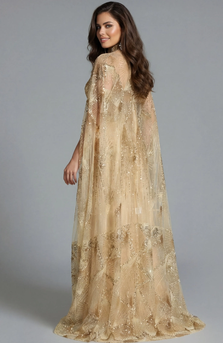 Jovani Style #39214 #4 backface vertical picture