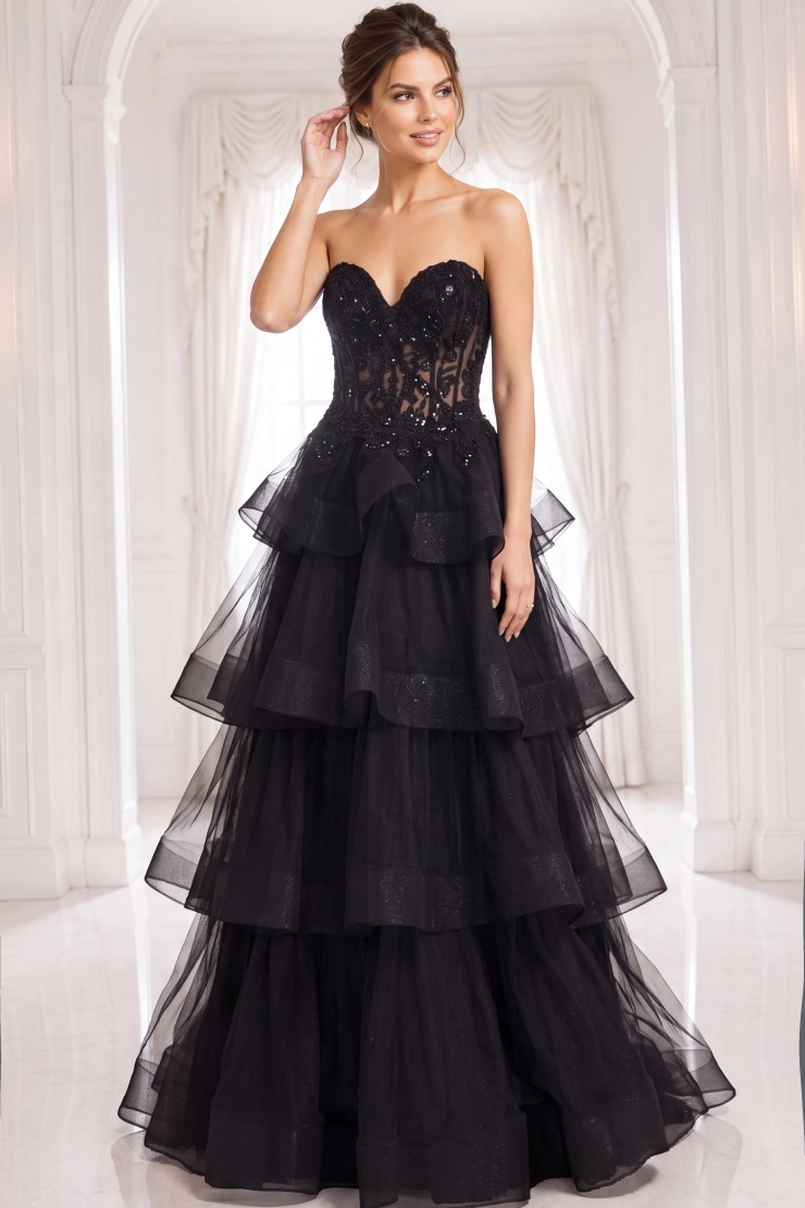 Jovani Style #40502 #1 frontface vertical picture