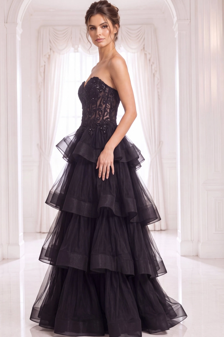 Jovani Style #40502 #1 frontface vertical picture