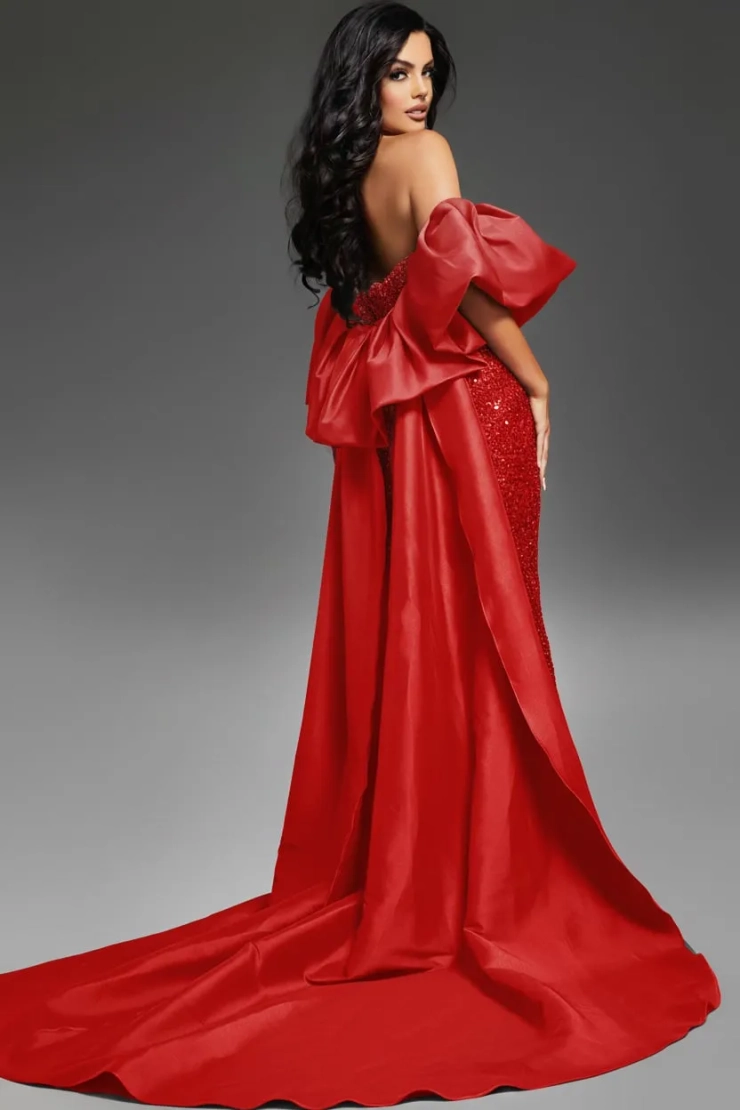 Jovani Style #42137 #12 backface vertical picture