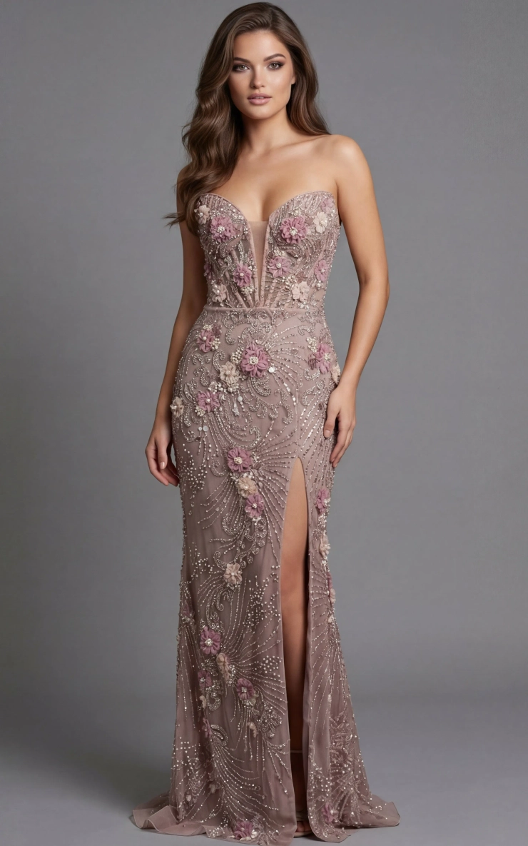 Jovani Style #43999 #1 frontface vertical picture