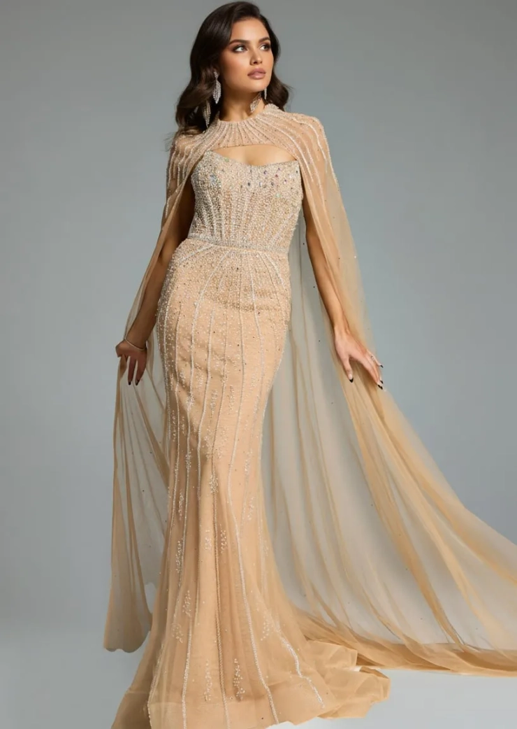 Jovani Style #45077 #1 frontface vertical picture