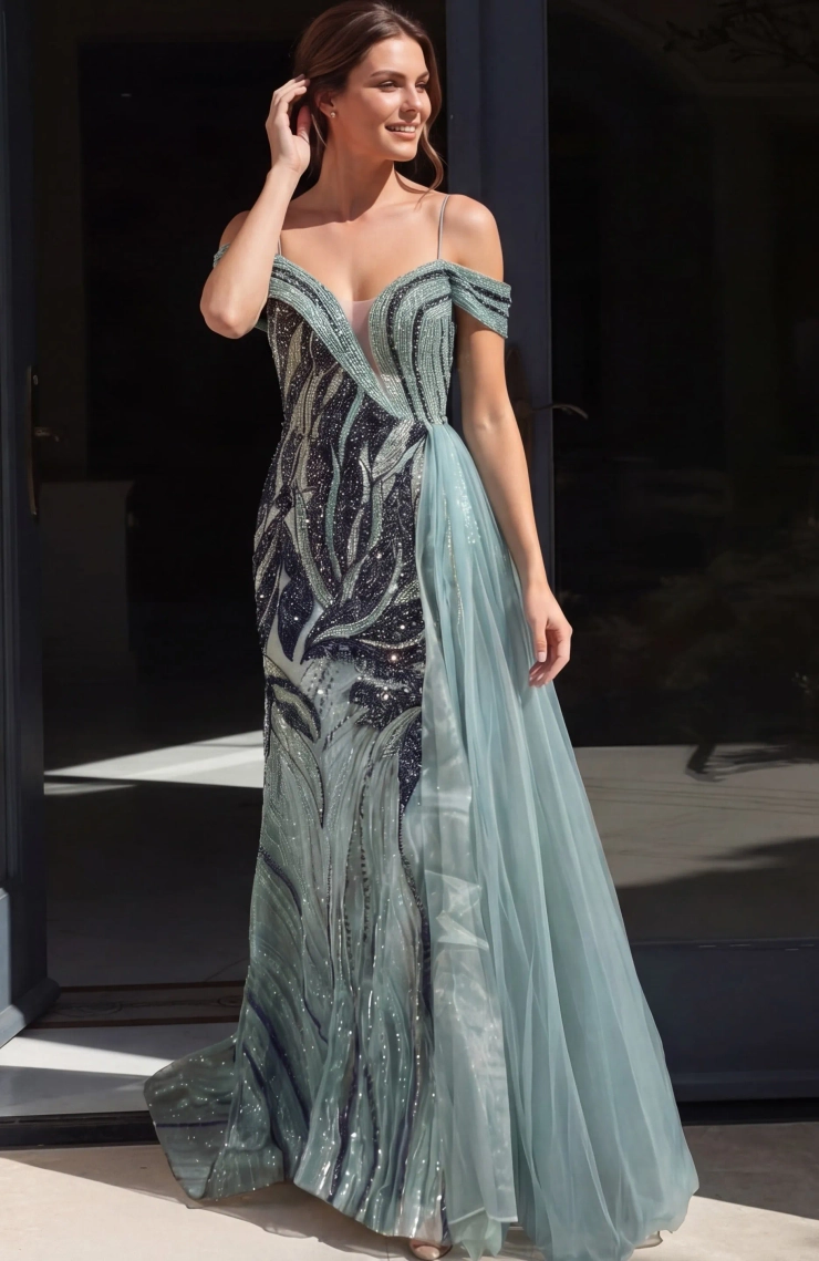 Jovani Style #48419 #0 default frontface vertical picture