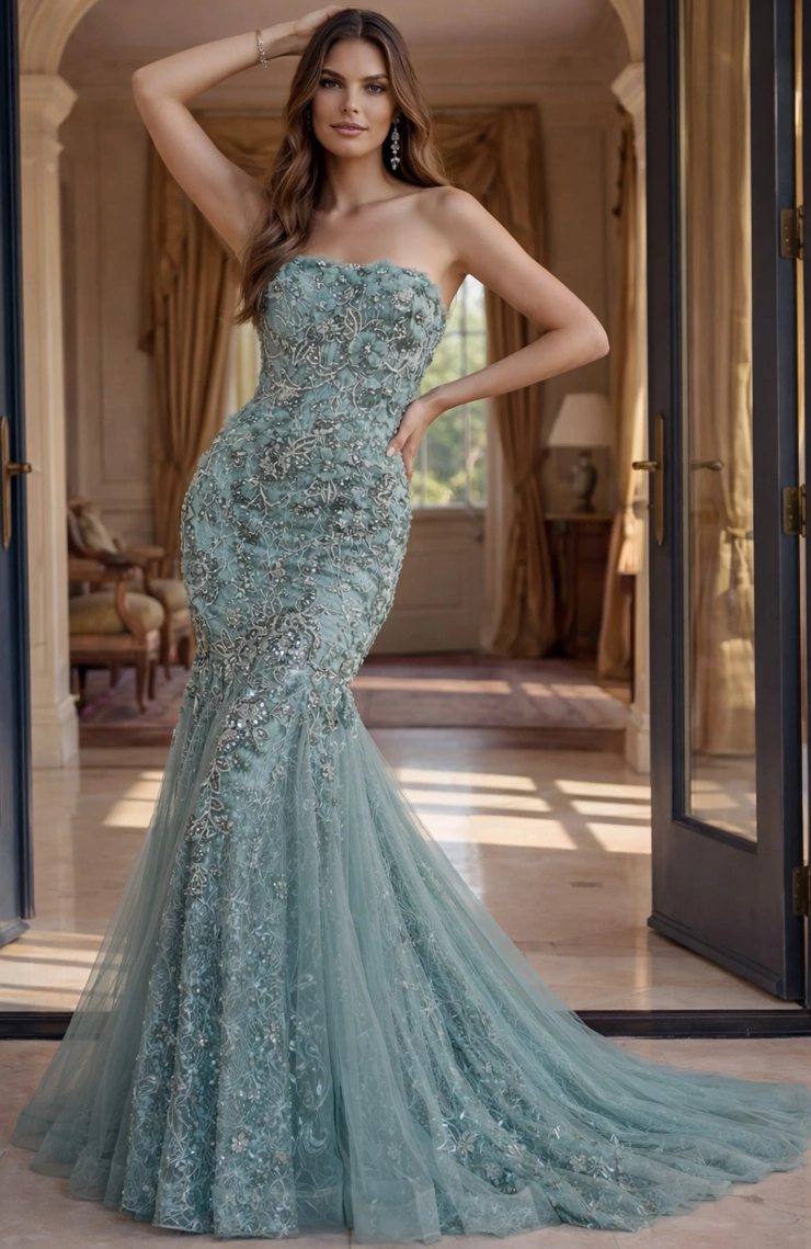 Jovani Style #48476 #0 default frontface vertical picture
