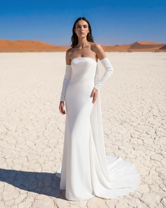 Pronovias Arwey #0 default frontface vertical thumbnail