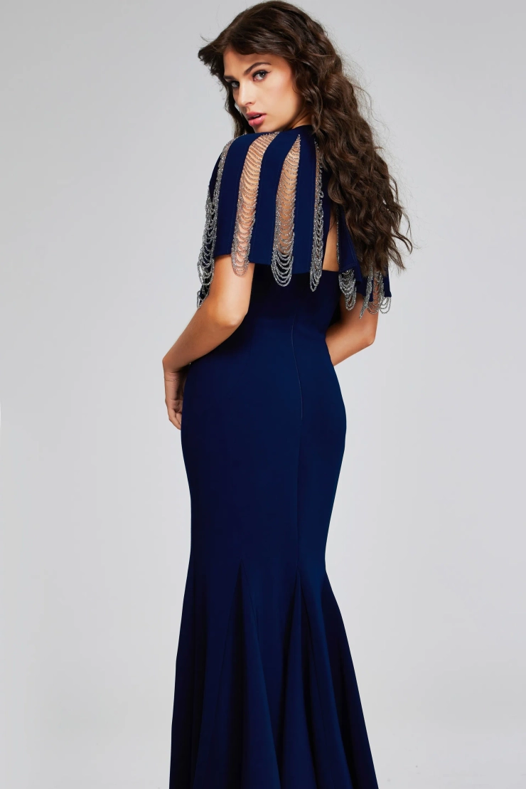 Jovani Style #37386 #7 backface vertical cropped picture