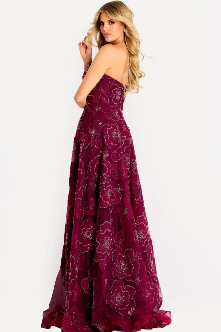 Jovani Style #46033 #10 backface vertical picture