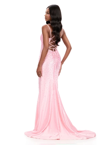 Ashley Lauren #12357 #10 Ice Pink backface vertical thumbnail