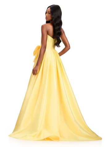 Ashley Lauren #12388 #6 Yellow backface vertical thumbnail