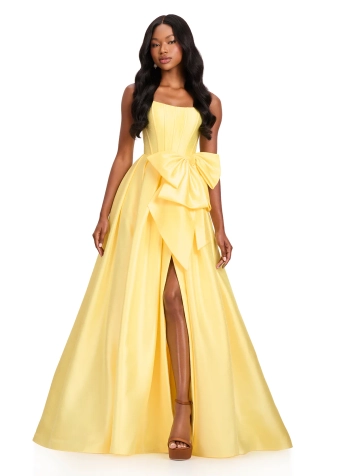 Ashley Lauren #12388 #2 Yellow frontface vertical thumbnail