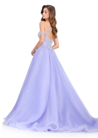 Ashley Lauren #12393 #2 default Periwinkle backface vertical thumbnail
