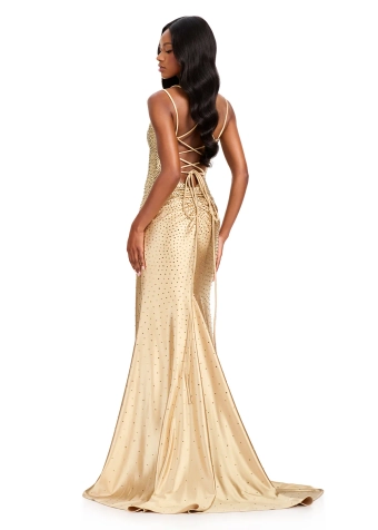 Ashley Lauren #12412 #11 Gold backface vertical thumbnail
