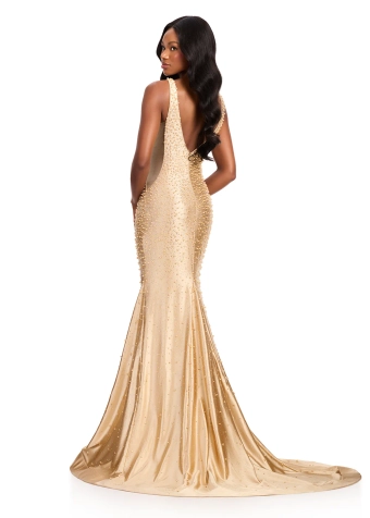 Ashley Lauren #12415 #12 Gold backface vertical thumbnail