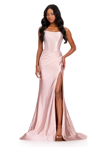 Ashley Lauren #12416 #3 Champagne frontface vertical thumbnail