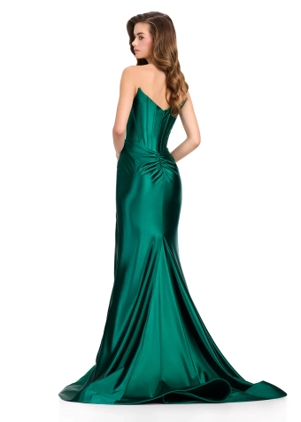 Ashley Lauren #12432 #10 Dark Emerald backface vertical thumbnail