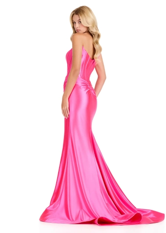 Ashley Lauren #12432 #13 Hot Pink backface vertical thumbnail