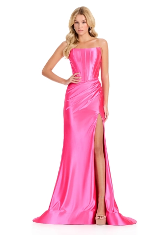 Ashley Lauren #12432 #6 Hot Pink frontface vertical thumbnail