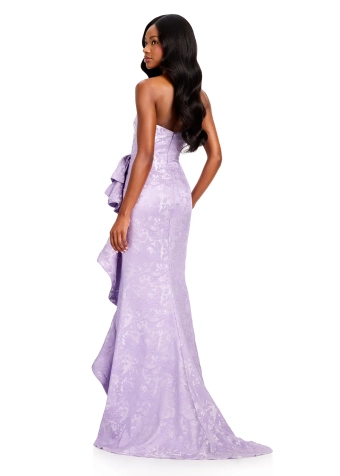 Ashley Lauren #12437 #8 Lilac backface vertical thumbnail
