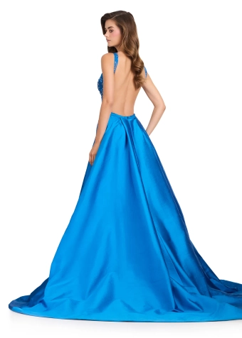 Ashley Lauren #12438 #7 Peacock backface vertical thumbnail
