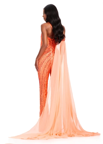 Ashley Lauren #12439 #3 default Coral backface vertical thumbnail