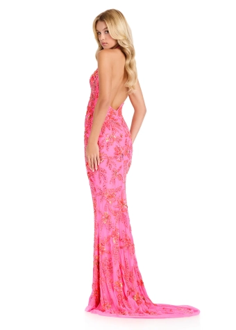 Ashley Lauren #12440 #7 Hot Pink backface vertical thumbnail