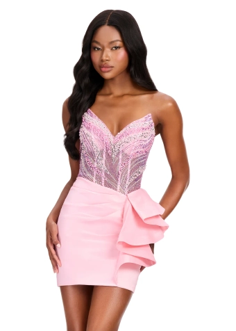 Ashley Lauren #40054 #3 Ice Pink frontface vertical thumbnail