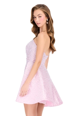 Ashley Lauren #40056 #9 Ice Pink backface vertical thumbnail
