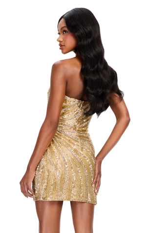 Ashley Lauren #40094 #1 default Gold backface vertical thumbnail