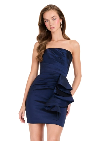 Ashley Lauren #4933 #10 Navy frontface vertical thumbnail