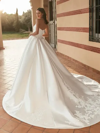 Blue by Enzoani Style #Ulani #3 backface vertical thumbnail