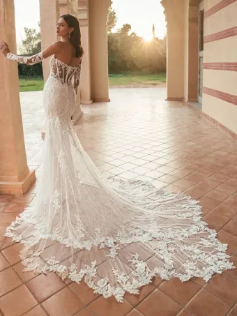 Blue by Enzoani Style #Umayra #1 default backface vertical thumbnail
