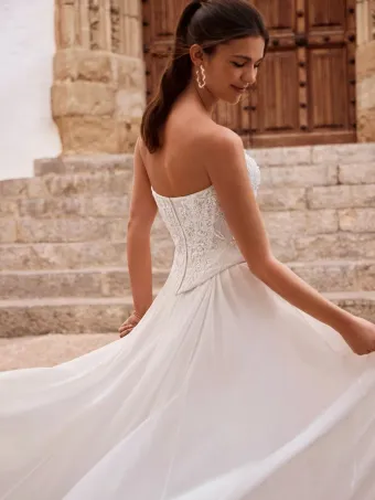 Love by Enzoani Style #FENORA #5 backface vertical cropped thumbnail