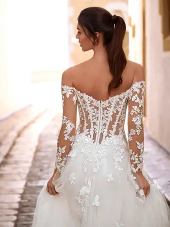 Love by Enzoani Style #FISELLE #3 backface vertical cropped thumbnail