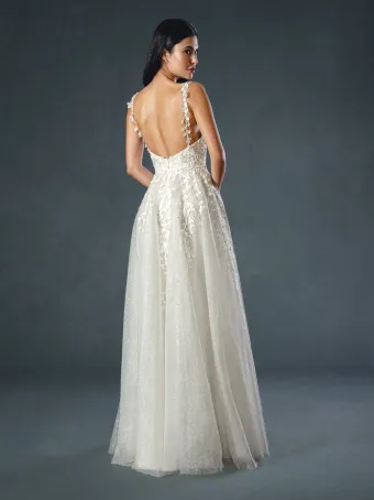 Stella Couture 20058  A-line Prom Dress with V-neck and Slit #2 default backface vertical thumbnail