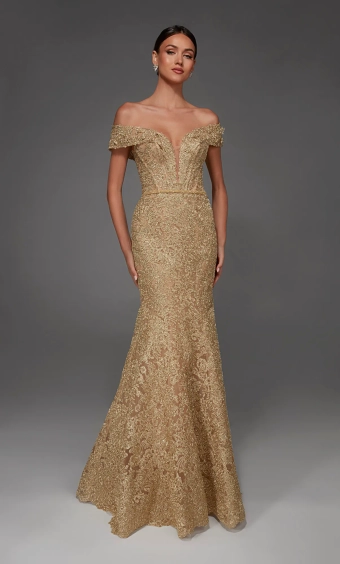 Alyce Paris  Dress 55007 #3 frontface vertical thumbnail