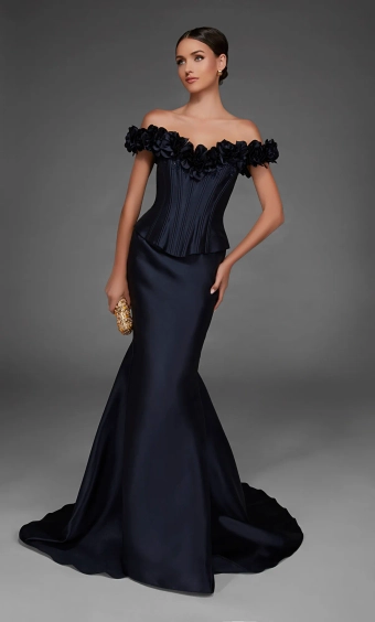 Alyce Paris  Dress 55015 #2 frontface vertical thumbnail