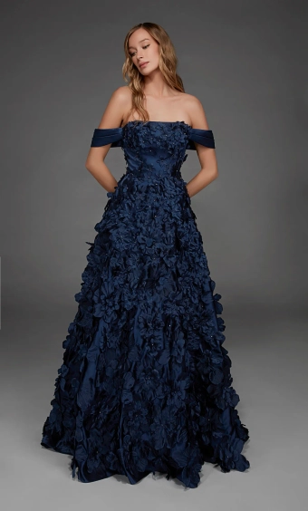Alyce Paris  Dress 55016 #1 frontface vertical thumbnail