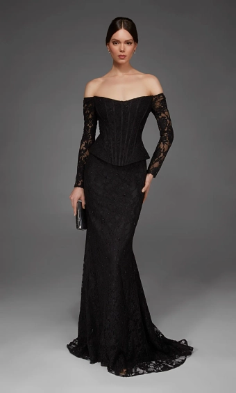 Alyce Paris  Dress 55018 #0 default frontface vertical thumbnail