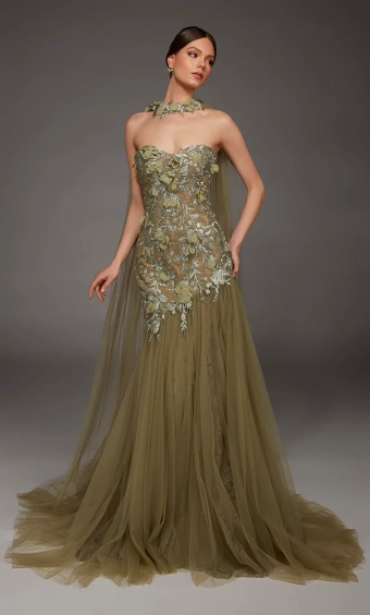 Alyce Paris  Dress 55023 #2 frontface vertical thumbnail