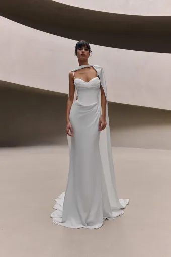 Milla Nova - White and Lace Charelle #1 frontface vertical thumbnail