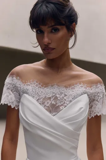 Milla Nova - White and Lace Teyra #4 frontface vertical cropped thumbnail