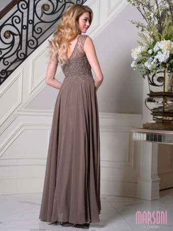 Marsoni by Colors Style #M340 #9 Dark Taupe backface vertical thumbnail