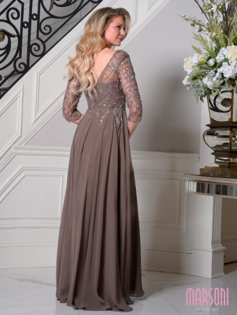 Marsoni by Colors Style #M340SL #5 default Dark Taupe backface vertical thumbnail