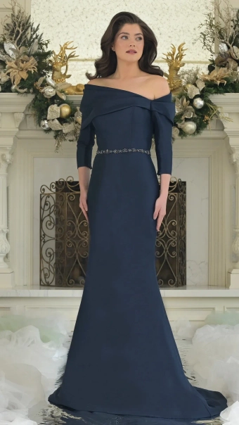 Marsoni by Colors Style #MV1375 #2 Navy frontface vertical thumbnail