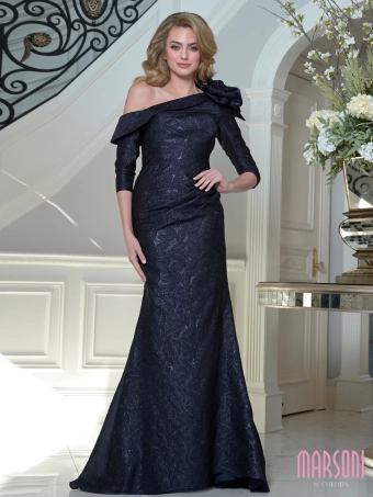 Marsoni by Colors Style #MV1399 #2 Navy frontface vertical thumbnail