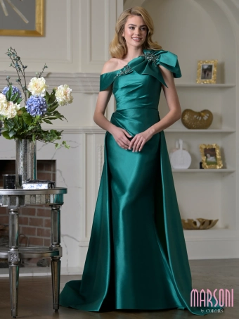 Marsoni by Colors Style #MV1408 #1 Emerald frontface vertical thumbnail