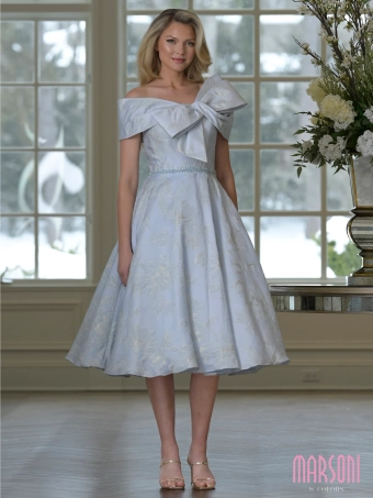 Marsoni by Colors Style #MV1412 #2 Powder Blue frontface vertical thumbnail
